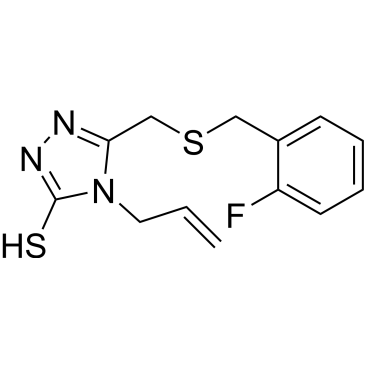 4-Allyl-5-{[(2-fluorobenzyl)sulfanyl]methyl}-4h-1,2,4-triazole-3-thiol|CS-0118240