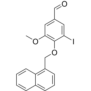 3-Iodo-5-methoxy-4-(1-naphthylmethoxy)benzaldehyde|CS-0118267