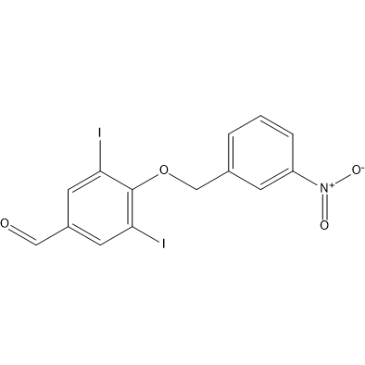 3,5-Diiodo-4-[(3-nitrobenzyl)oxy]benzaldehyde|CS-0118295