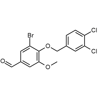 3-Bromo-4-[(3,4-dichlorobenzyl)oxy]-5-methoxybenzaldehyde|CS-0118323