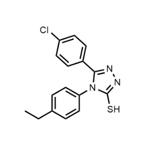 5-(4-Chlorophenyl)-4-(4-ethylphenyl)-4h-1,2,4-triazole-3-thiol|CS-0118377