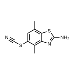 2-Amino-4,7-dimethyl-1,3-benzothiazol-5-yl thiocyanate|CS-0118611