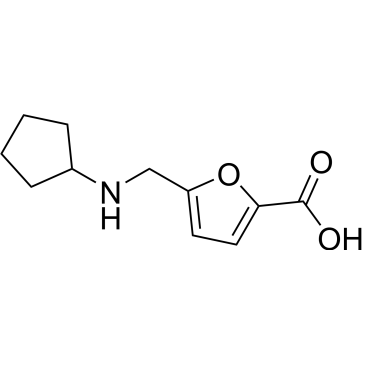 5-[(Cyclopentylamino)methyl]-2-furoic acid|CS-0118646