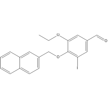 3-Ethoxy-5-iodo-4-(2-naphthylmethoxy)benzaldehyde|CS-0118675