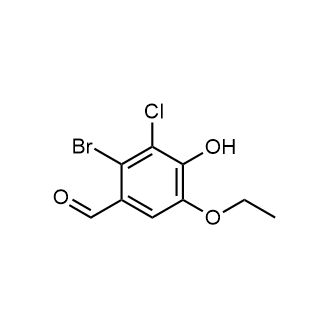 2-Bromo-3-chloro-5-ethoxy-4-hydroxybenzaldehyde|CS-0118719