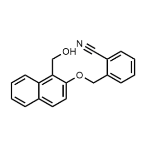 2-({[1-(Hydroxymethyl)-2-naphthyl]oxy}methyl)benzonitrile|CS-0118747