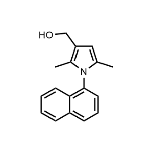 [2,5-Dimethyl-1-(1-naphthyl)-1h-pyrrol-3-yl]methanol|CS-0118785