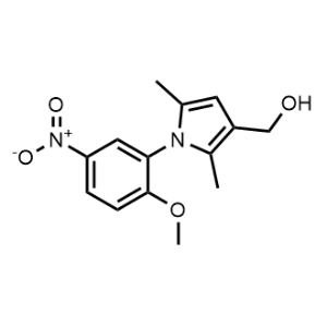 [1-(2-Methoxy-5-nitrophenyl)-2,5-dimethyl-1h-pyrrol-3-yl]methanol|CS-0118786