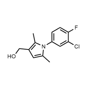 [1-(3-Chloro-4-fluorophenyl)-2,5-dimethyl-1h-pyrrol-3-yl]methanol|CS-0118791
