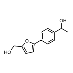 1-{4-[5-(Hydroxymethyl)-2-furyl]phenyl}ethanol|CS-0118795