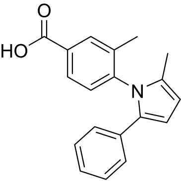 3-Methyl-4-(2-methyl-5-phenyl-1h-pyrrol-1-yl)benzoic acid|CS-0118837