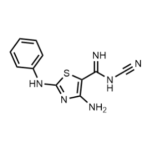 4-Amino-N-cyano-2-(phenylamino)thiazole-5-carboximidamide|CS-0119160
