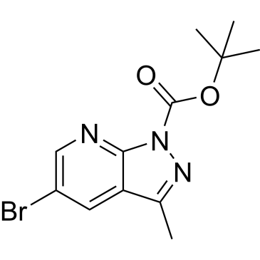 tert-Butyl 5-bromo-3-methyl-1H-pyrazolo[3,4-b]pyridine-1-carboxylate|CS-0119300