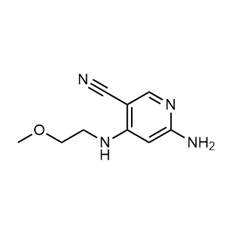 6-Amino-4-((2-methoxyethyl)amino)nicotinonitrile|CS-0119359