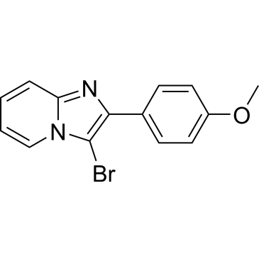 3-Bromo-2-(4-methoxyphenyl)imidazo[1,2-a]pyridine|CS-0119410
