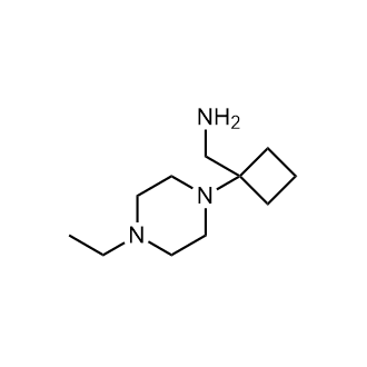 (1-(4-Ethylpiperazin-1-yl)cyclobutyl)methanamine|CS-0119493
