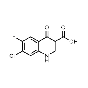 7-Chloro-6-fluoro-4-oxo-1,2,3,4-tetrahydroquinoline-3-carboxylic acid|CS-0119516