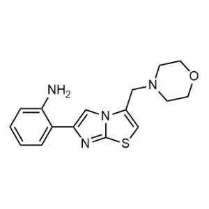2-(3-(Morpholinomethyl)imidazo[2,1-b]thiazol-6-yl)aniline|CS-0119527