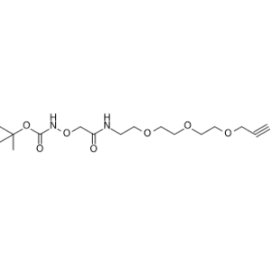 Bocaminooxyacetamide-PEG3-alkyne|CS-0119583