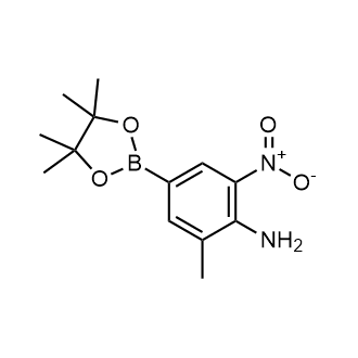 2-Methyl-6-nitro-4-(4,4,5,5-tetramethyl-1,3,2-dioxaborolan-2-yl)aniline|CS-0119762