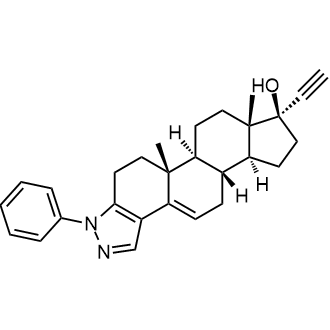 (5aR,5bS,7aS,8R,10aS,10bR)-8-Ethynyl-5a,7a-dimethyl-3-phenyl-3,4,5,5a,5b,6,7,7a,8,9,10,10a,10b,11-tetradecahydrocyclopenta[5,6]naphtho[2,1-e]indazol-8-ol|CS-0120014