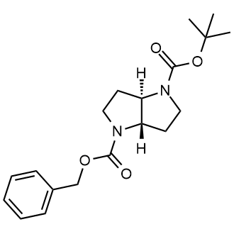rel-4-Benzyl 1-(tert-butyl) (3aR,6aS)-2,3,3a,6a-tetrahydropyrrolo[3,2-b]pyrrole-1,4-dicarboxylate|CS-0120021