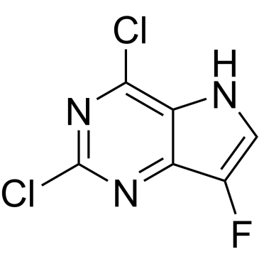 2,4-Dichloro-7-fluoro-5H-pyrrolo[3,2-d]pyrimidine|CS-0120514