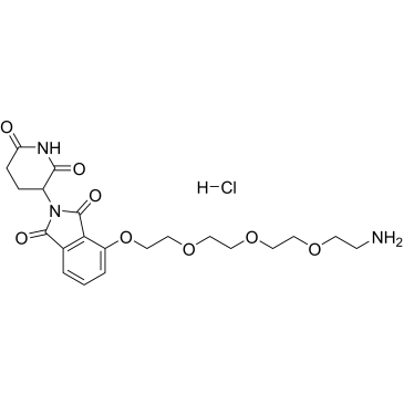 Thalidomide-PEG4-NH2 hydrochloride|CS-0120523