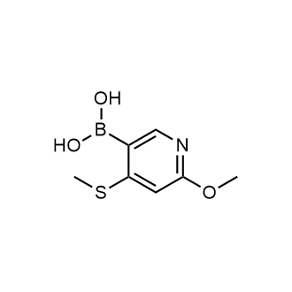 (6-Methoxy-4-(methylthio)pyridin-3-yl)boronic acid|CS-0120553