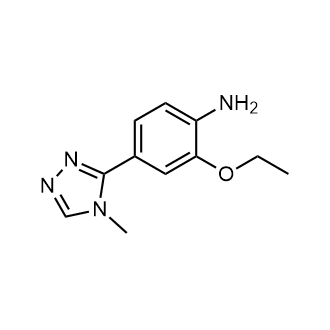 2-Ethoxy-4-(4-methyl-4H-1,2,4-triazol-3-yl)aniline|CS-0120589