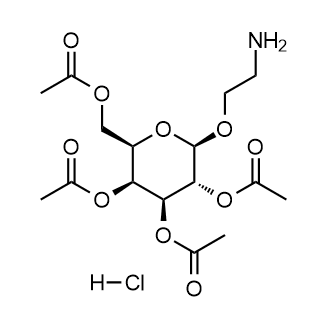 (2R,3S,4S,5R,6R)-2-(Acetoxymethyl)-6-(2-aminoethoxy)tetrahydro-2H-pyran-3,4,5-triyl triacetate hydrochloride|CS-0120828