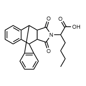 2-(12,14-Dioxo-9,10-dihydro-9,10-[3,4]epipyrroloanthracen-13-yl)hexanoic acid|CS-0120953