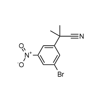 2-(3-Bromo-5-nitrophenyl)-2-methylpropanenitrile|CS-0120976