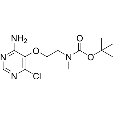 tert-Butyl (2-((4-amino-6-chloropyrimidin-5-yl)oxy)ethyl)(methyl)carbamate|CS-0121047