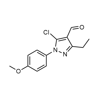 5-Chloro-3-ethyl-1-(4-methoxyphenyl)-1H-pyrazole-4-carbaldehyde|CS-0121915