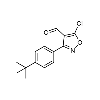 3-(4-tert-Butylphenyl)-5-chloro-1,2-oxazole-4-carbaldehyde|CS-0122003