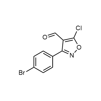 3-(4-Bromophenyl)-5-chloro-1,2-oxazole-4-carbaldehyde|CS-0122008