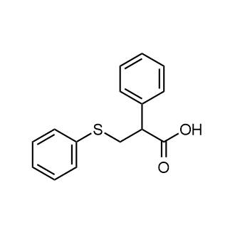 2-Phenyl-3-(phenylsulfanyl)propanoic acid|CS-0122383