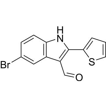 5-Bromo-2-(thiophen-2-yl)-1H-indole-3-carbaldehyde|CS-0122472