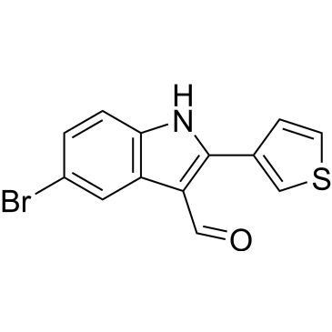 5-Bromo-2-(thiophen-3-yl)-1H-indole-3-carbaldehyde|CS-0122474