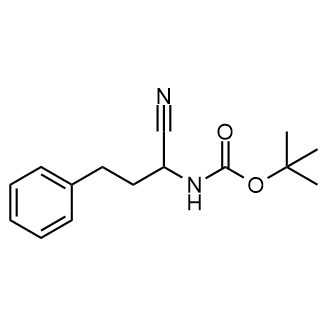 tert-Butyl N-(1-Cyano-3-phenylpropyl)carbamate|CS-0122477