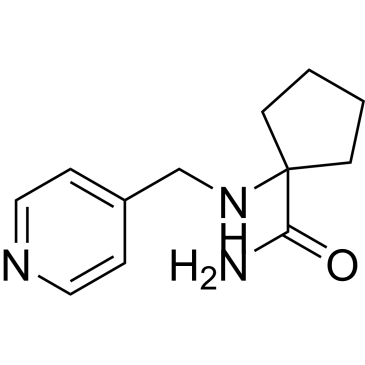1-{[(Pyridin-4-yl)methyl]amino}cyclopentane-1-carboxamide|CS-0122560