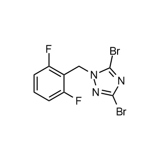 3,5-Dibromo-1-[(2,6-difluorophenyl)methyl]-1H-1,2,4-triazole|CS-0122878