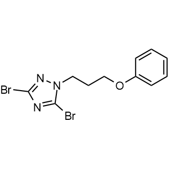 3,5-Dibromo-1-(3-phenoxypropyl)-1H-1,2,4-triazole|CS-0122885