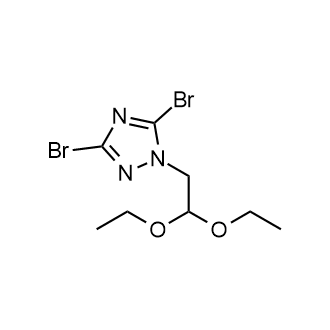3,5-Dibromo-1-(2,2-diethoxyethyl)-1H-1,2,4-triazole|CS-0122912