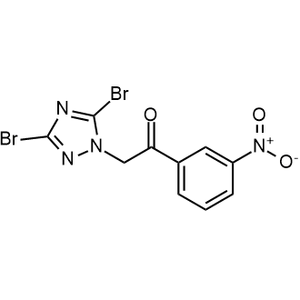 2-(3,5-Dibromo-1H-1,2,4-triazol-1-yl)-1-(3-nitrophenyl)ethan-1-one|CS-0122920