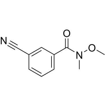 3-Cyano-N-methoxy-N-methylbenzamide|CS-0123006