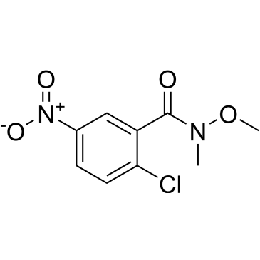 2-Chloro-N-methoxy-N-methyl-5-nitrobenzamide|CS-0123009