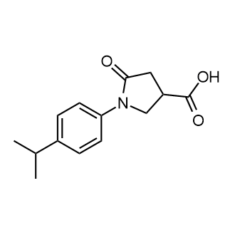 5-Oxo-1-[4-(propan-2-yl)phenyl]pyrrolidine-3-carboxylic acid|CS-0123228