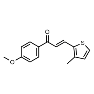 (2E)-1-(4-Methoxyphenyl)-3-(3-methylthiophen-2-yl)prop-2-en-1-one|CS-0123311